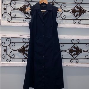 Antonio Melani Button Down Navy dress size 0 NWT